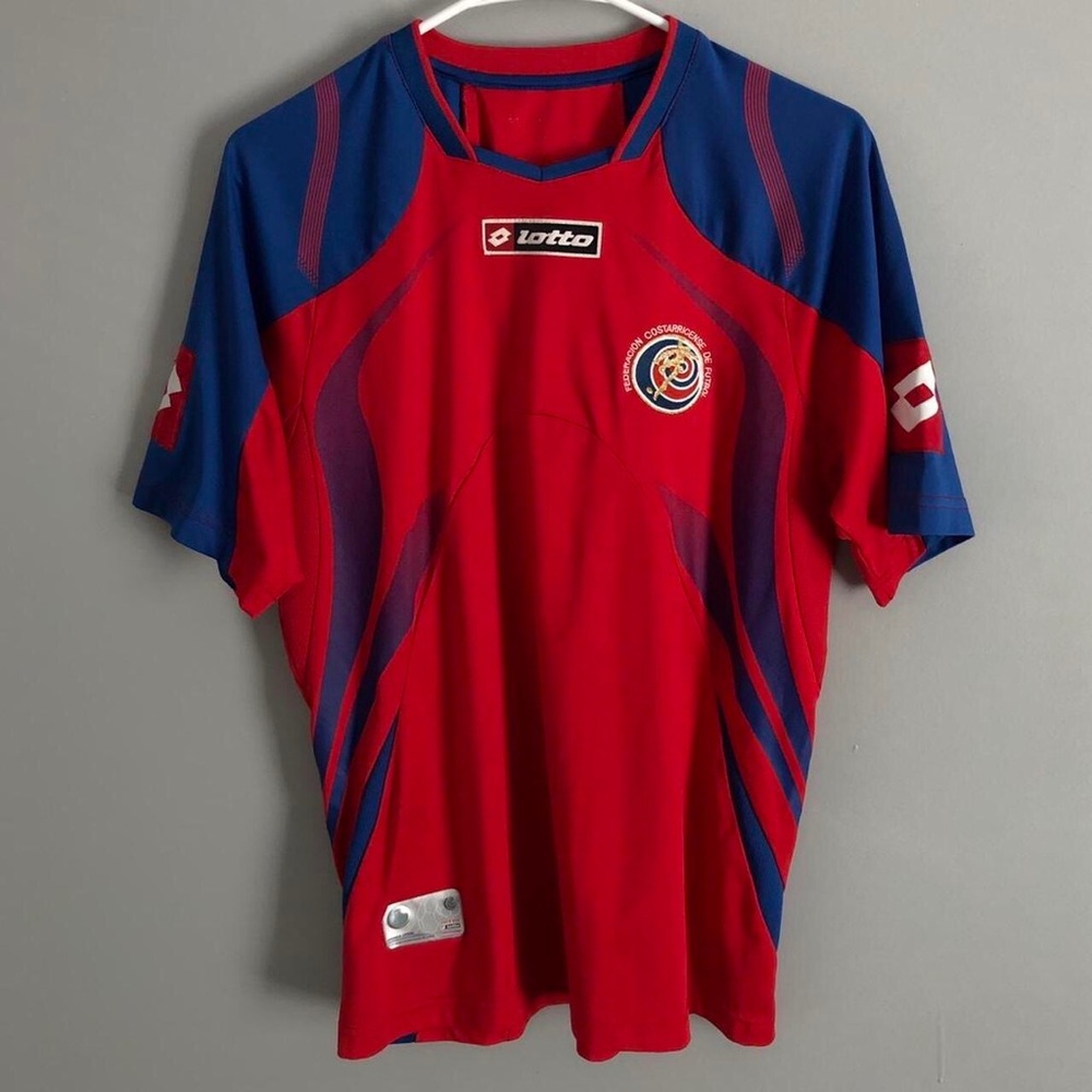 (Men’s S) 2008-2010 Lotto Costa Rica Home Jersey 🇨🇷